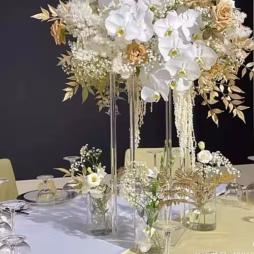 Structure Transparent Acrylic Decorative Event Stand (Small)